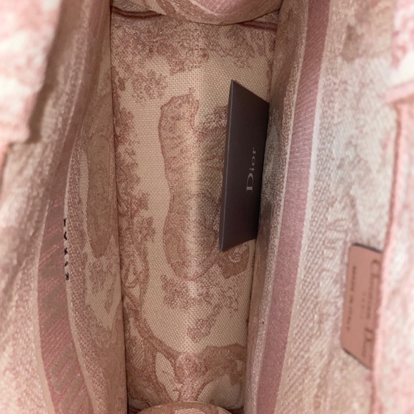 PINK CHRISTIAN DIOR BOOK TOTE MEDIUM - Picture 10 of 16